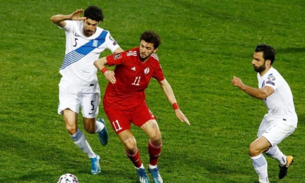 Ελλάδα-Γεωργία 1-1: Απογοητευτική εικόνα για την Εθνική ομάδα